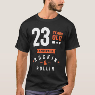 Camiseta Presente De 23 Anos 23.o Aniversário - Oferta de