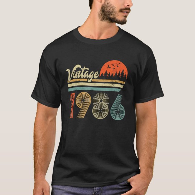 Camiseta Presente de 40 anos feito em 1986 (Frente)