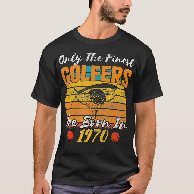 Camiseta Presente de 50º aniversário para Golfe de 50 anos (Frente)