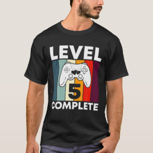 Camiseta Presente de 5 de aniversário de casamento completo