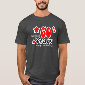 Camiseta presente de 60 anos
