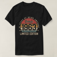 Presente de 61 anos, Edição Limitada de 1963 para 