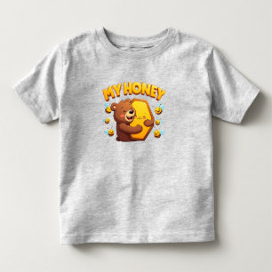 Camiseta 🐻 Presente de Abelha Urso Fofo Para Aniversário d