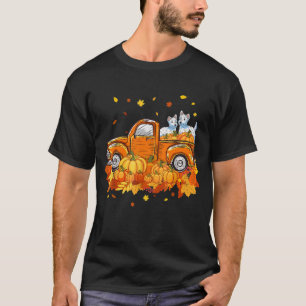 Camiseta Presente de Ação de Graças do Halloween de Pump