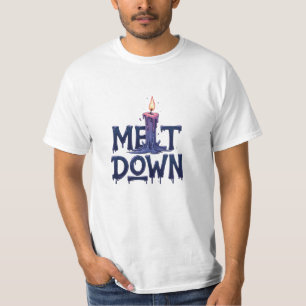 Camiseta Presente de Alavancas de Velas Feitas à Mão