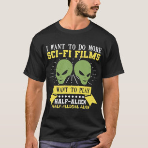 Camiseta presente de alienígenas