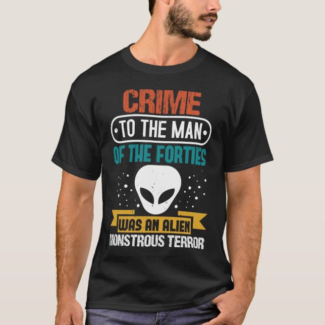 Camiseta presente de alienígenas (Frente)