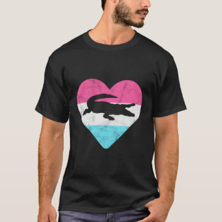 Camiseta Presente De Alligador De Vintagem Retroativa Para 