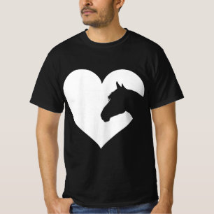 Camiseta Presente de amante de cavalos para raparigas e mul