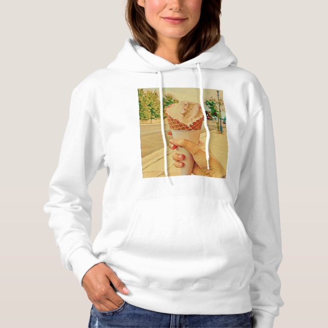 Camiseta presente de amante de sorvete (Frente)