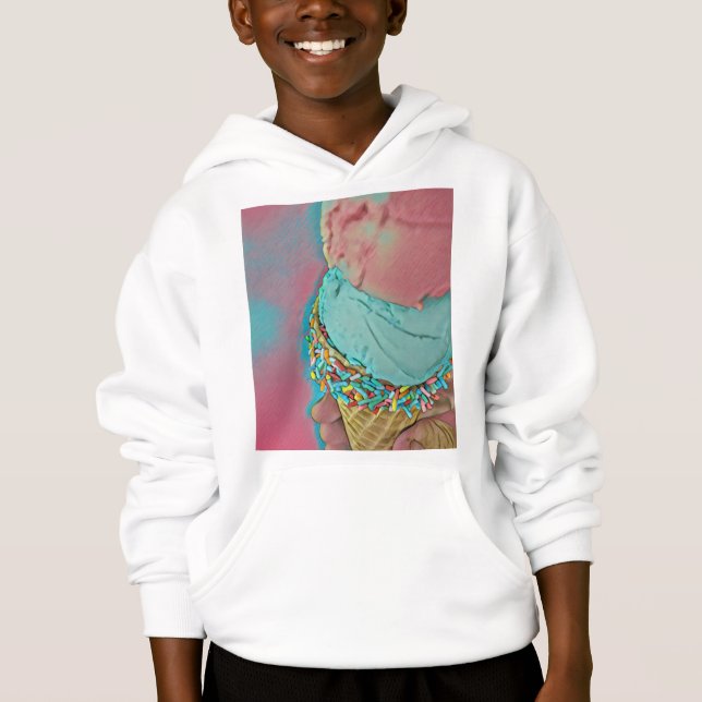 Camiseta Presente de amante de sorvete de chocolate (Frente)