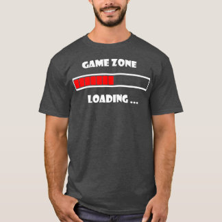 Camiseta Presente de amantes de jogos de carregamento de zo