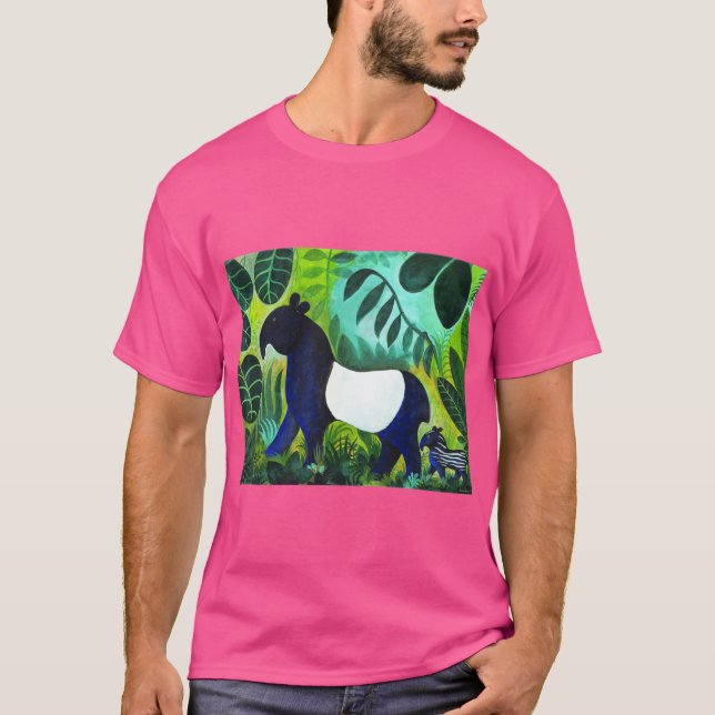 Camiseta Presente de amigo Henri Rousseau (Frente)