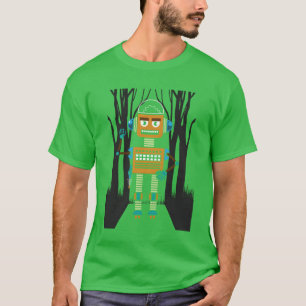 Camiseta Presente de amigos engenheiros de robótica do exér