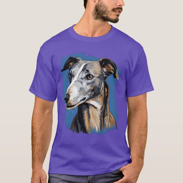 Camiseta presente de amigos Greyhound de cães (Frente)