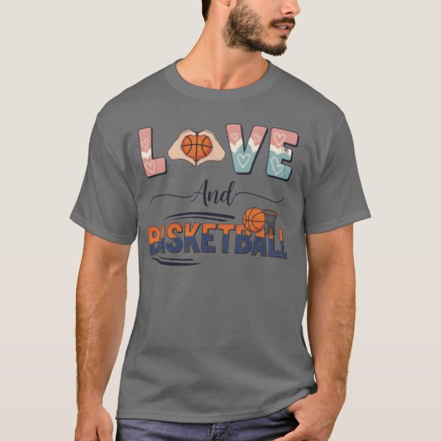 Camiseta Presente de Amor e Basquete (Frente)