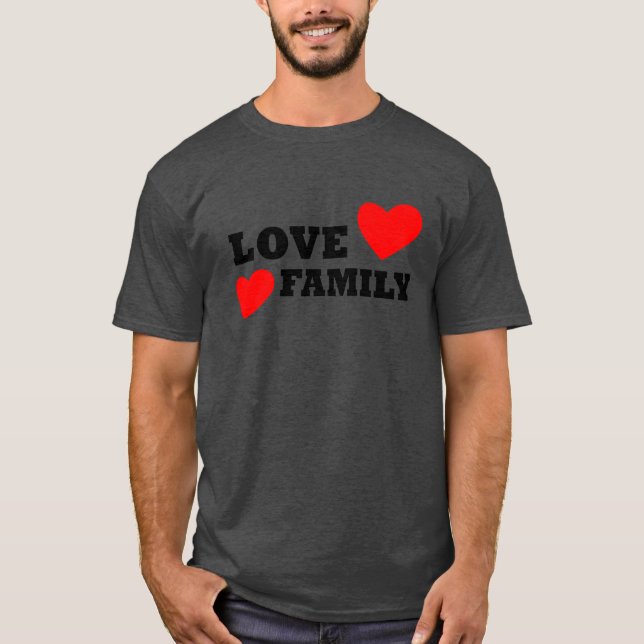Camiseta presente de amor familiar (Frente)