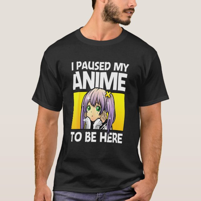 Camiseta Presente De Anime Para Mulheres Adolescentes Homen (Frente)