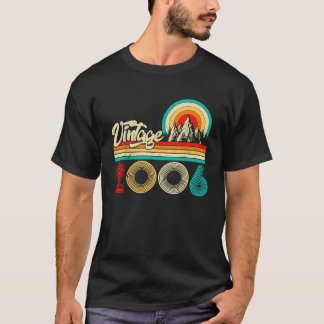 Camiseta Presente de Aniversário Bday 20 Anos Presente Retr