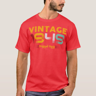 Camiseta Presente de Aniversário da Família de Peças Origin