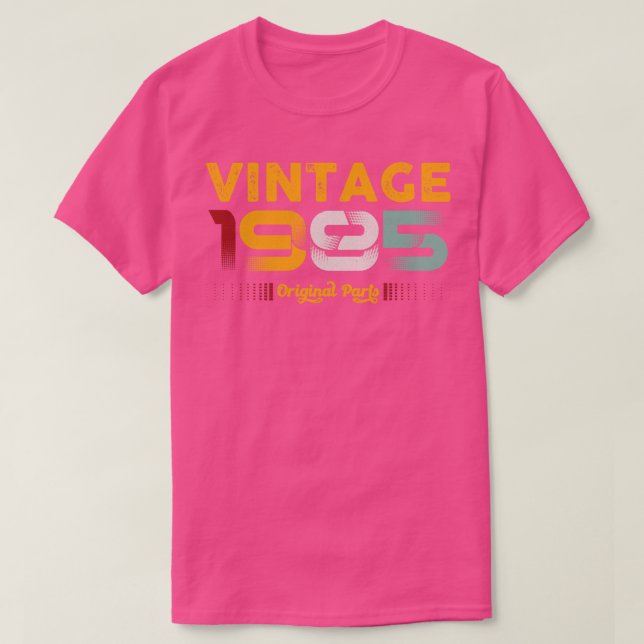 Camiseta Presente de aniversário da família original de peç (Frente do Design)
