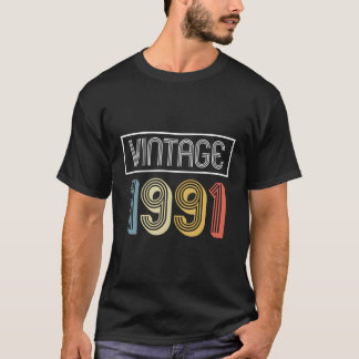 Camiseta Presente de aniversário de 1991