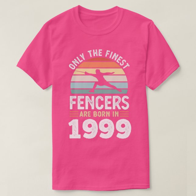 Camiseta Presente de aniversário de 30 anos para esgrima de (Frente do Design)