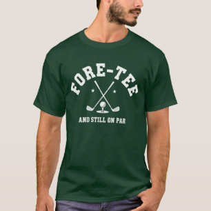 Camiseta Presente de Aniversário de 40 anos de Golfe Presen