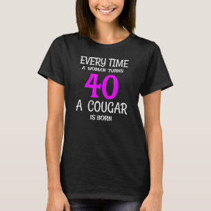 Camiseta Presente de aniversário de 40 anos engraçada para