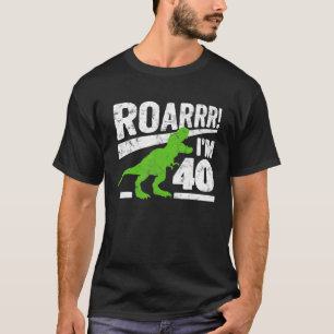 Camiseta Presente de Aniversário de 40 anos engraçado T - R