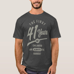 Camiseta Presente de aniversário de 41 anos