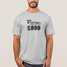 Presente de Aniversário de 60 Anos Vintage 1959 Fe