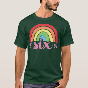 Camiseta Presente de Aniversário de 6 Anos Criança Ventoinh