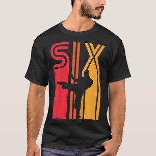 Camiseta Presente de Aniversário de 6 anos Karatê Taekwondo
