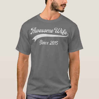 Camiseta Presente De Aniversário De 7 Para Sua Esposa Espet