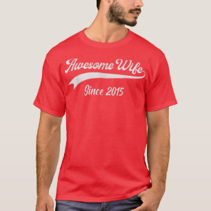 Camiseta Presente De Aniversário De 7 Para Sua Esposa Espet