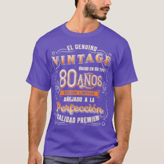 Camiseta Presente de Aniversário de Mens Playera Cumpleanos