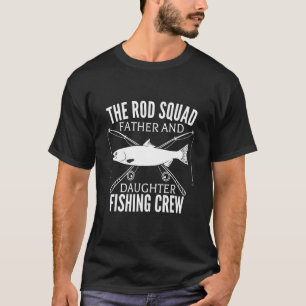 Camiseta Presente de aniversário de pesca do pai filha aman