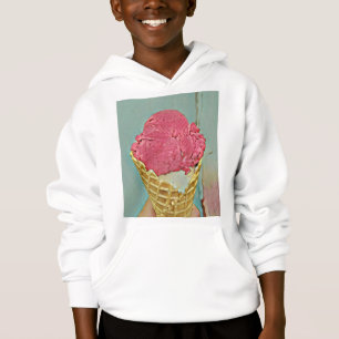 Camiseta presente de aniversário de sorvete