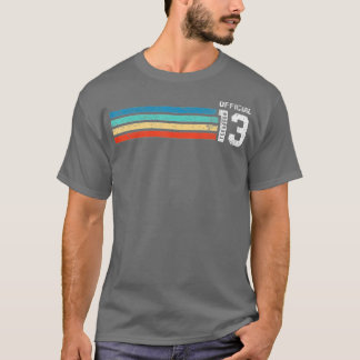 Camiseta Presente de aniversário de vídeo 13 desbloqueado n