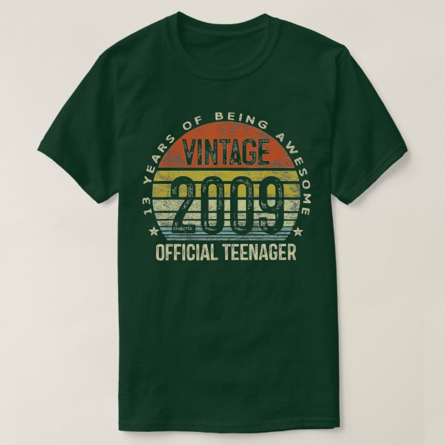 Camiseta Presente de aniversário de vídeo de 13 desbloquead (Frente do Design)