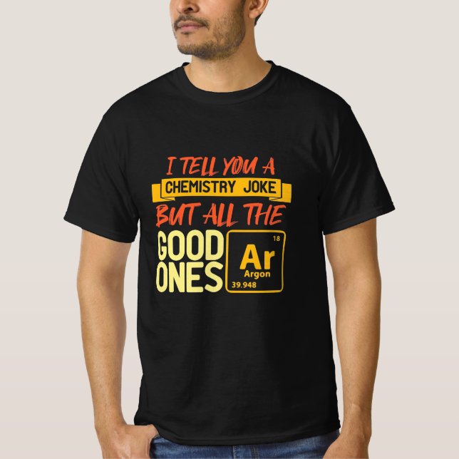 Camiseta Presente de aniversário | Digo-Te Uma Química (Frente)