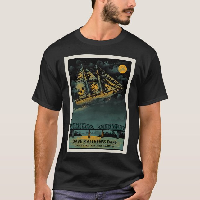 Camiseta Presente de Aniversário DMB -  Show no Warehouse - (Frente)