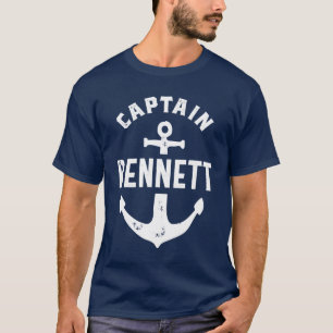 Camiseta Presente de Aniversário do Nome Personalizado Benn