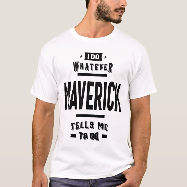 Camiseta Presente de Aniversário do Nome Personalizado Mave (Frente)