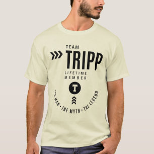 Camiseta Presente de Aniversário do Nome Personalizado Trip