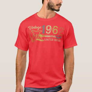 Camiseta Presente de aniversário engraçado de 1962 para hom