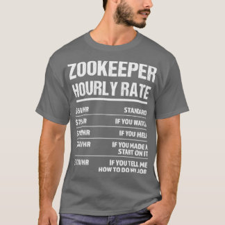 Camiseta Presente de Aniversário Engraçado de Taxa Horária
