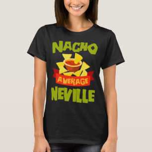 Camiseta Presente de aniversário engraçado nome nacho avera