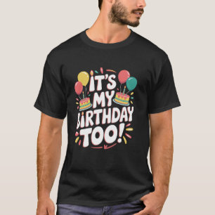 Camiseta Presente de Aniversário Gêmeo Triplo Correspondent